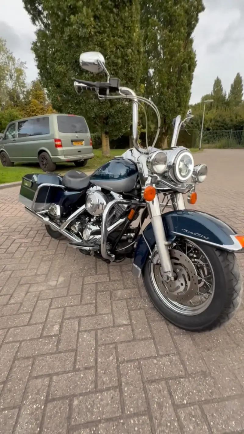 Harley-Davidson Road King we bought
